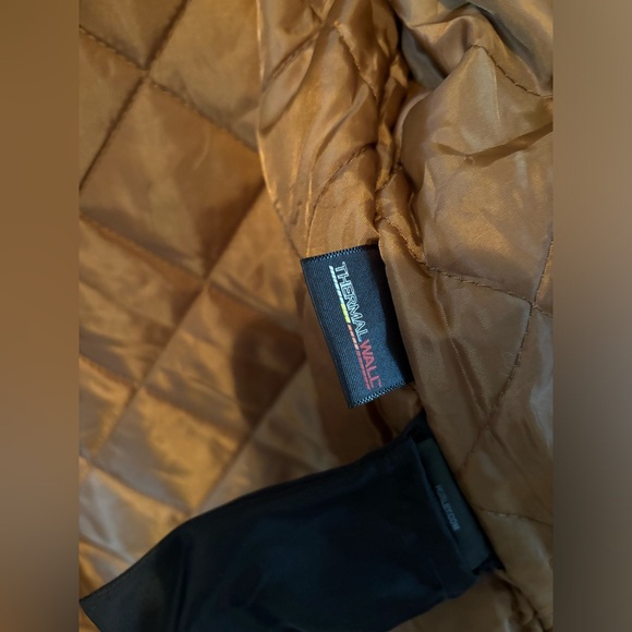 Mens Hurley Insulated Cotton Canvas Vest - Utility Vest - Picture 7 of 8